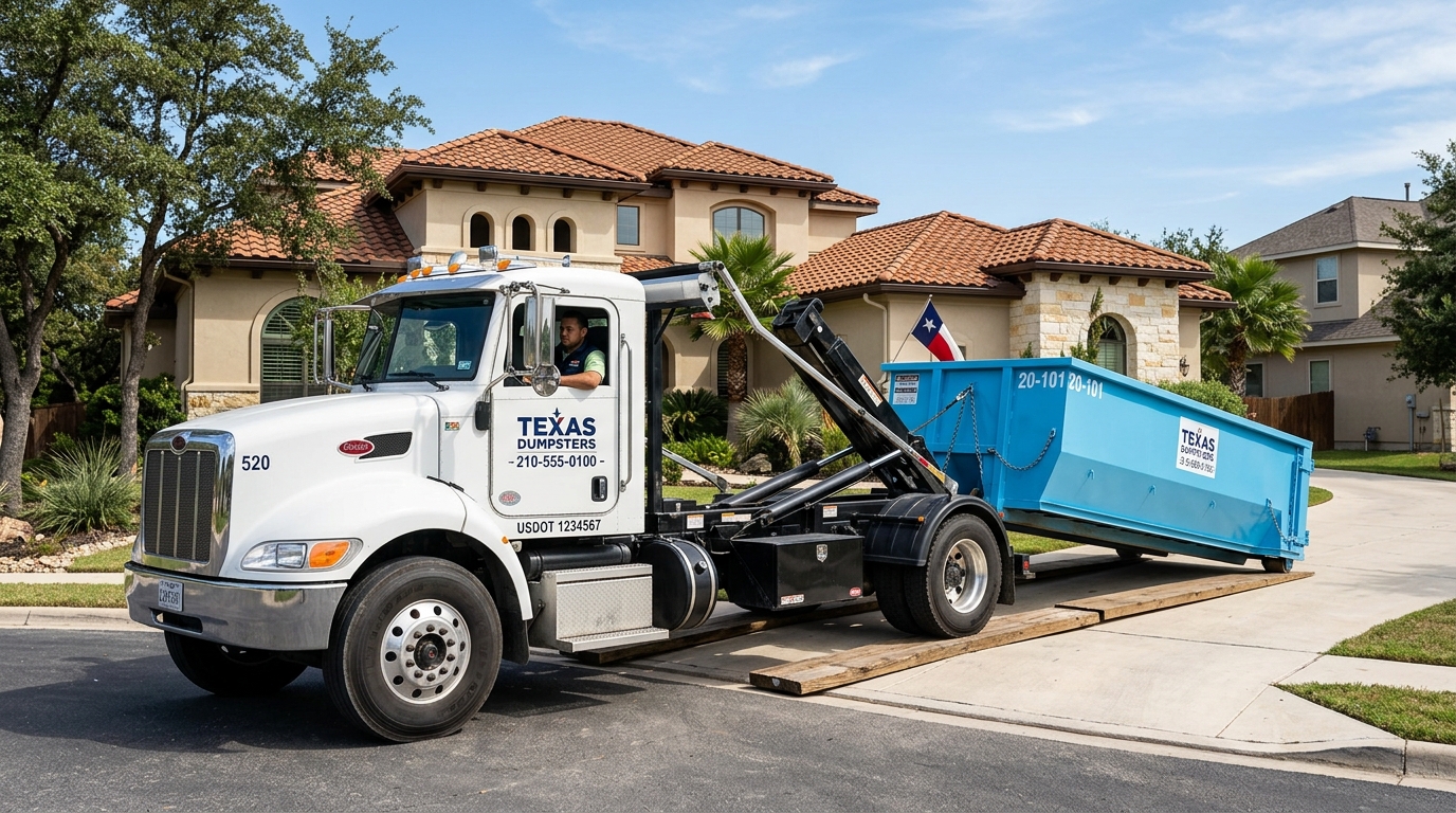 Protecting Central Alabama Driveways from Heavy Roll-Off Damage in Extreme Heat